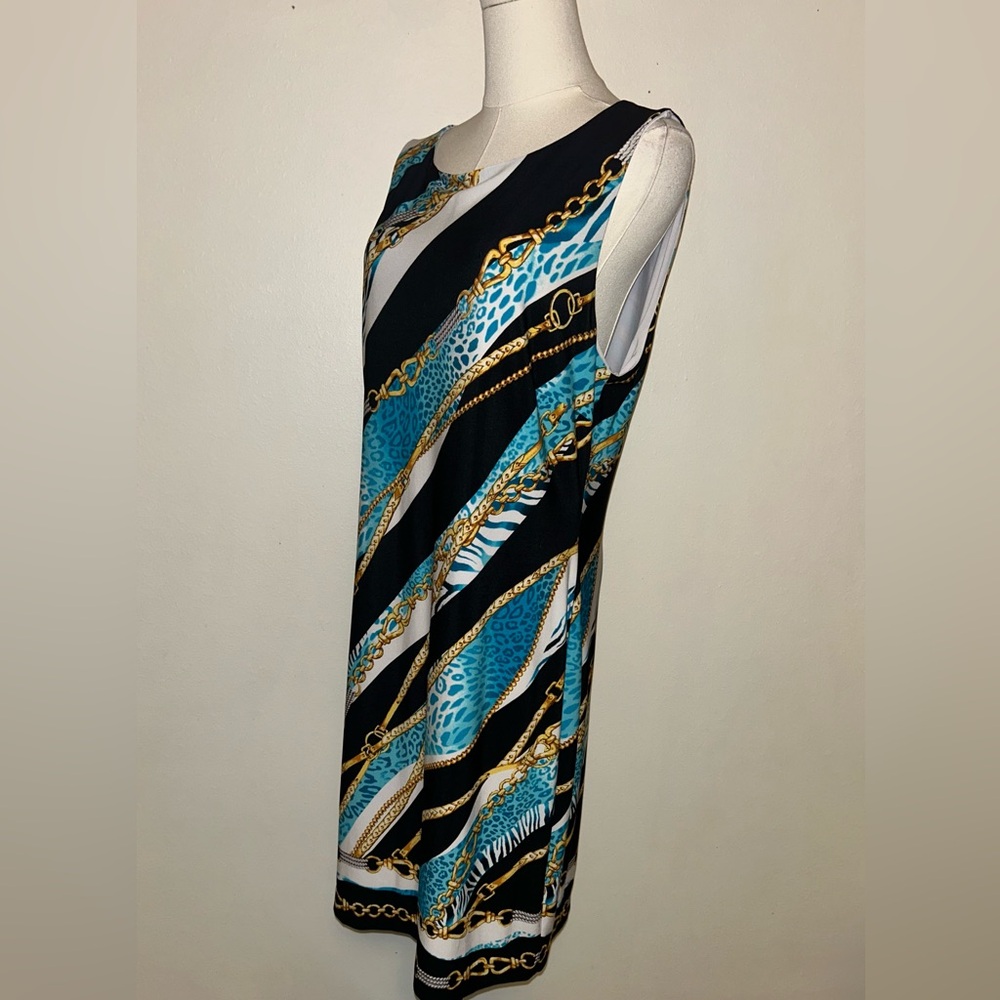 🩵Cache Printed Stretch Dress🩵 - Picture 2 of 11